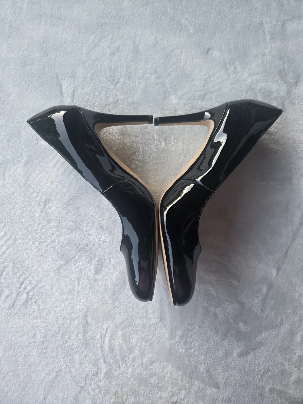 Marc Fisher Black Patent Leather Stiletto Pumps Size 9M